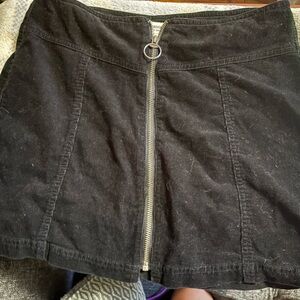 Forever 21 Black Corduroy Skirt